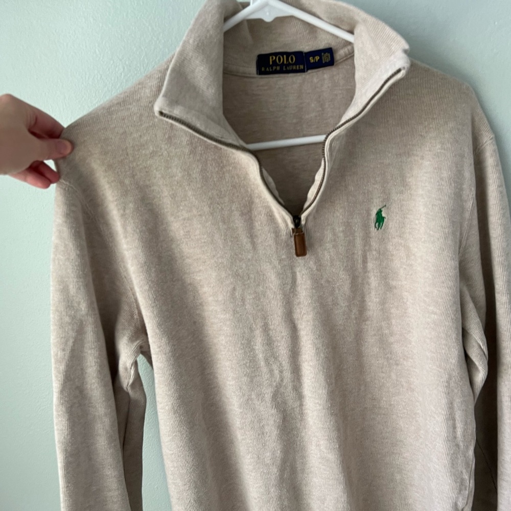 Ralph Lauren Polo Zip up Pull Over with Collar